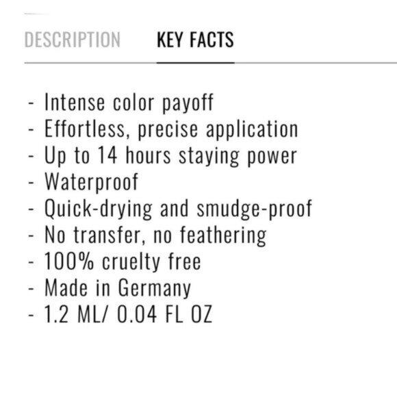 IL MAKIAGE Black Inkliner NWT - Picture 3 of 7